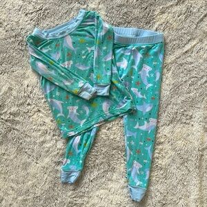 Little Sleepies Shark Soiree Two Piece Long Sleeve Pajama Set